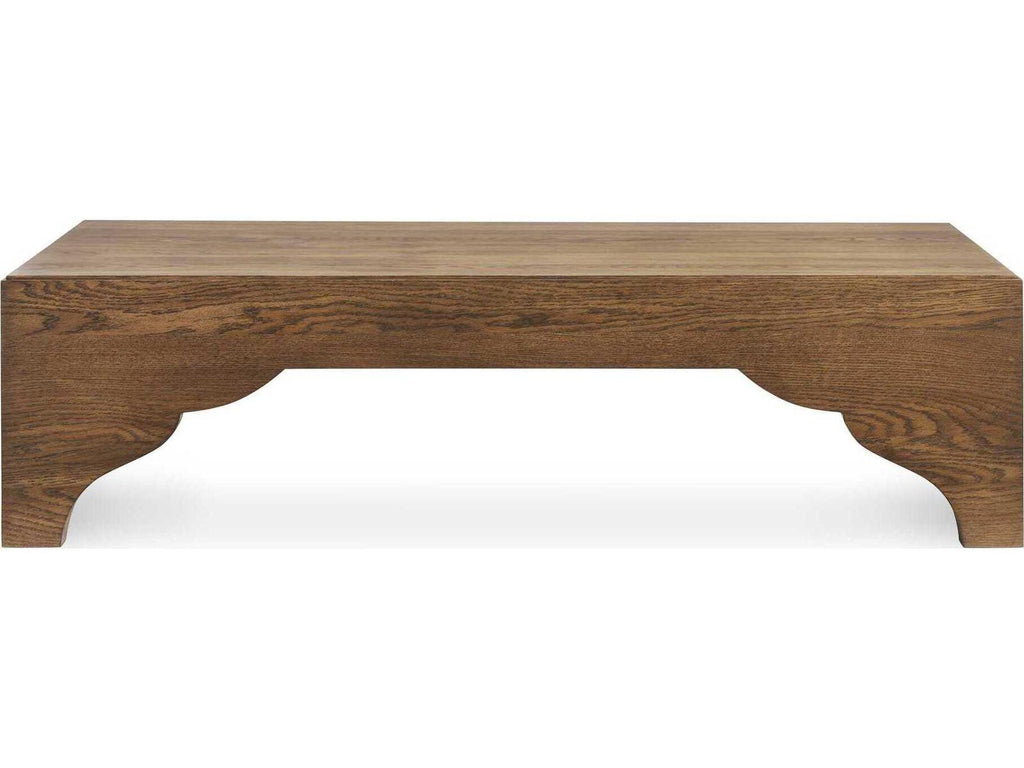 Revival 81 Belmont Rectangle Coffee Table in Medium Oak