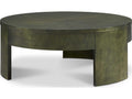 Stellan Round Wood Raven Wings Coffee Table