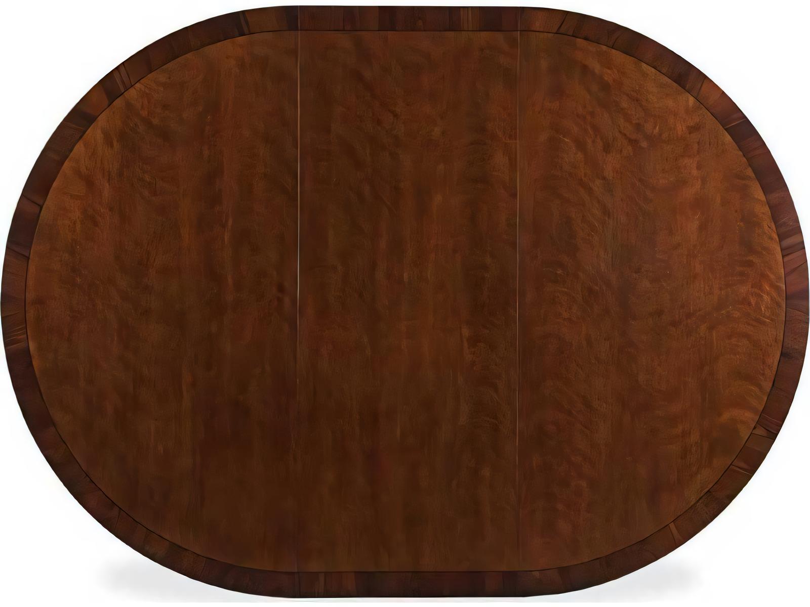 Innovation 88-Inch Oval to Rectangle Dining Table in Modern Walnut