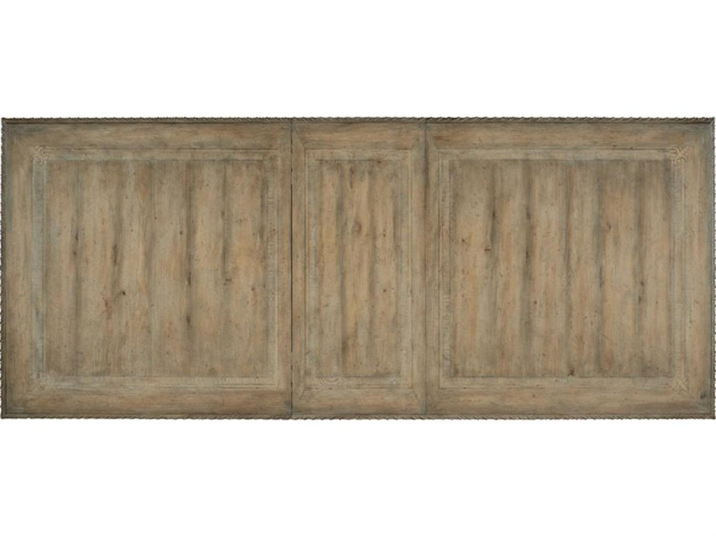 Castella Rectangle Dining Table with Two Leaves in Antique Slate