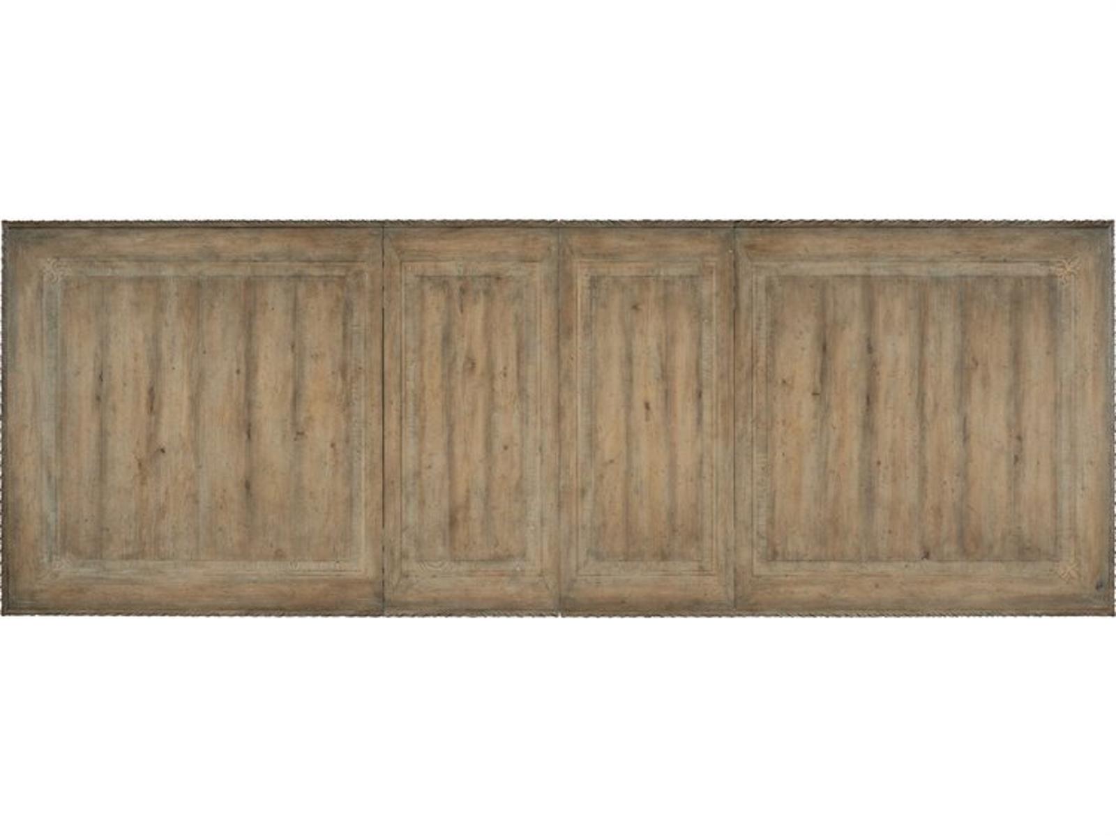 Castella Rectangle Dining Table with Two Leaves in Antique Slate