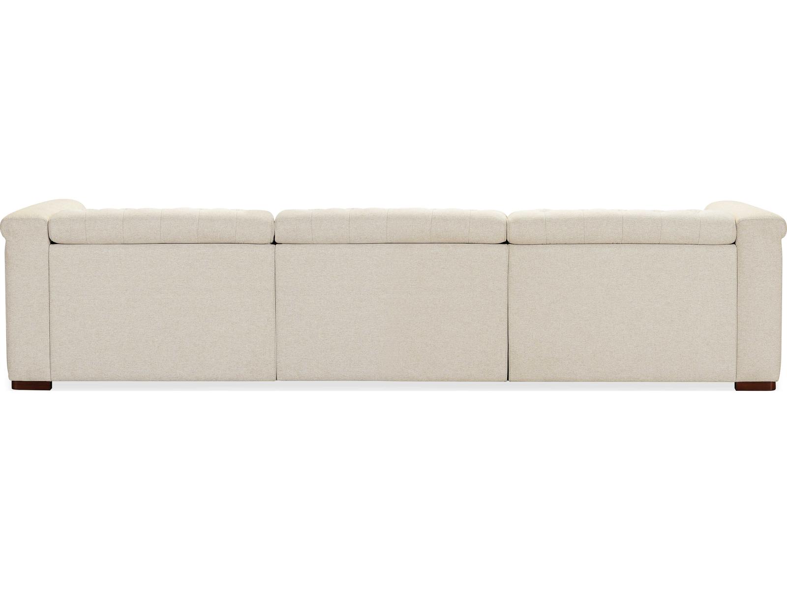 Savion Deux 3-Seat Power Reclining Fabric Sofa in Aries Beach Beige