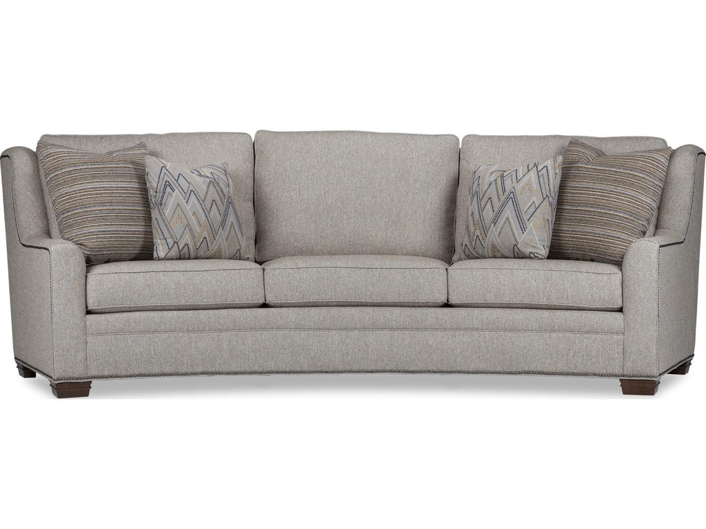 3-Seat Unwind Upholstered Sofa with Tall Back