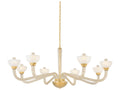 Hudson Valley 8-Light St. Lawrence Chandelier in Aged Brass