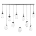 Hammerton Studio Levi Wilson Nebula 76 Inch 10 Light Linear Suspension Light Cp436505