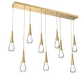 Hammerton Studio Raindrop 64 Inch 9 Light Led Linear Suspension Light Cp781591