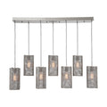 Hammerton Studio Uptown Mesh 45 Inch 7 Light Linear Suspension Light Cp416142