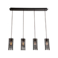 Hammerton Studio Downtown Mesh 42 Inch 4 Light Linear Suspension Light Cp416146