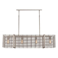 Hammerton Studio Downtown Mesh 44 Inch 4 Light Linear Suspension Light Cp416151