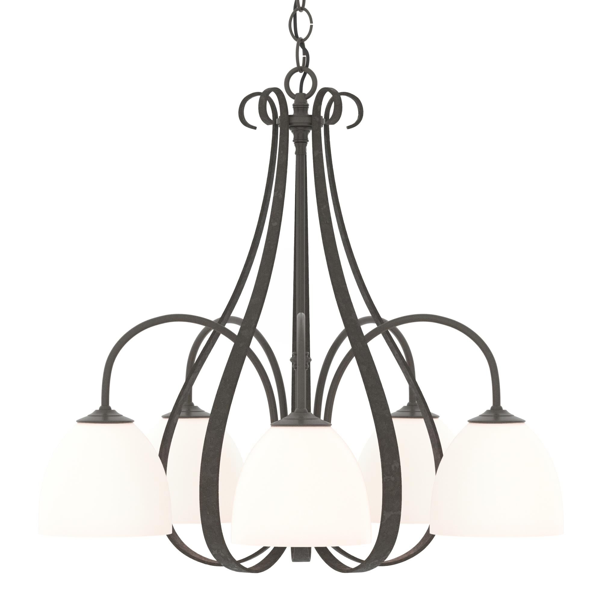 Hubbardton Forge Sweeping 24 Inch 5 Light Chandelier Cp7434