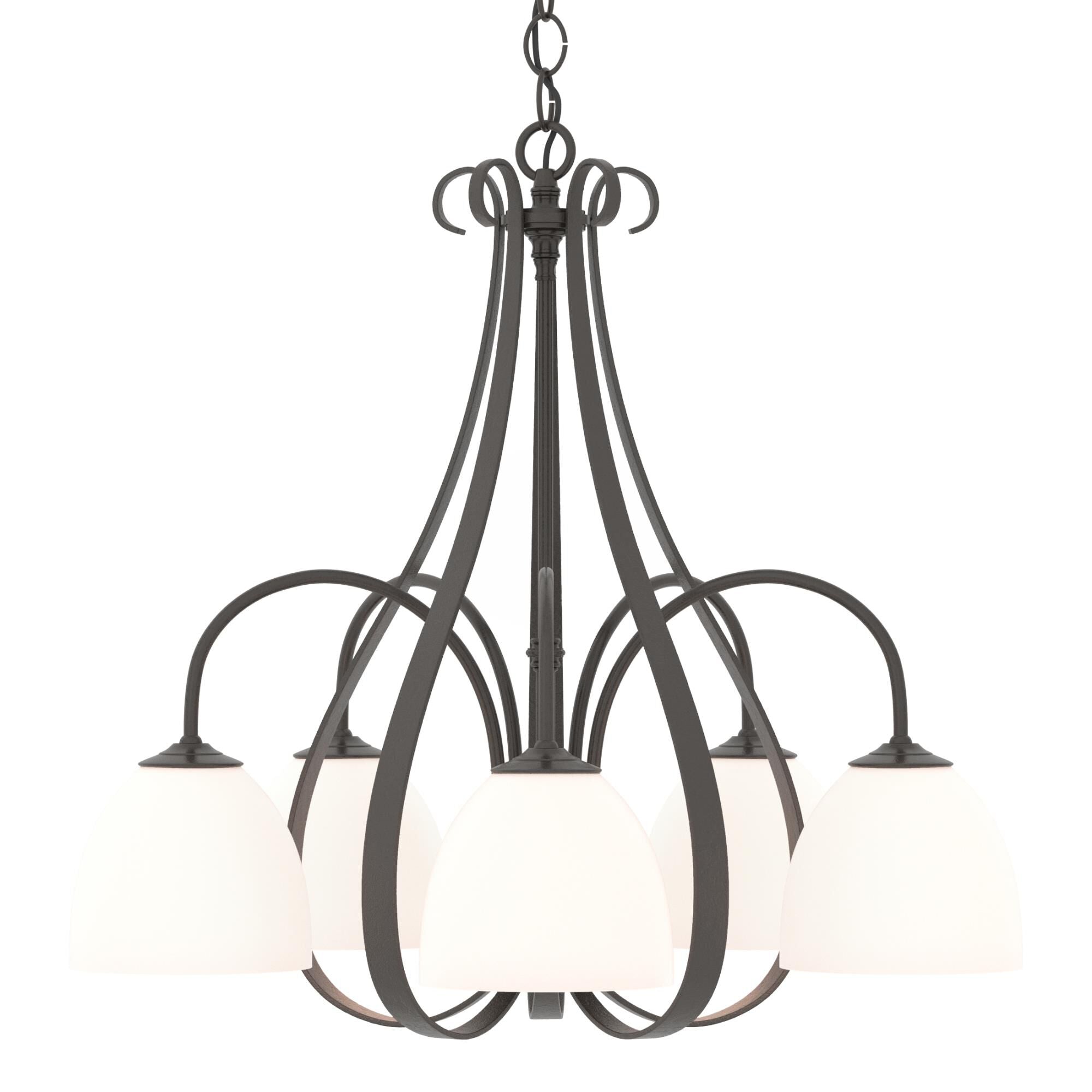 Hubbardton Forge Sweeping 24 Inch 5 Light Chandelier Cp7434
