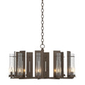 Hubbardton Forge New Town 30 Inch 10 Light Chandelier Cp8170