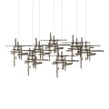 Hubbardton Forge Tura 53 Inch 7 Light Led Linear Suspension Light Cp737755