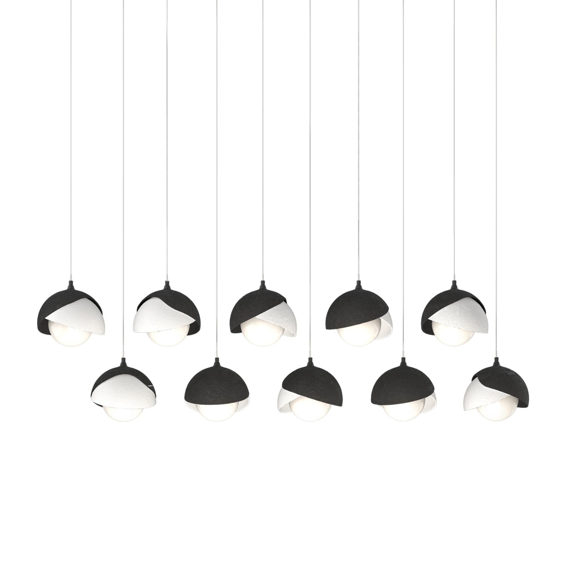 Hubbardton Forge Brooklyn 44 Inch 10 Light Led Linear Suspension Light Cp737770