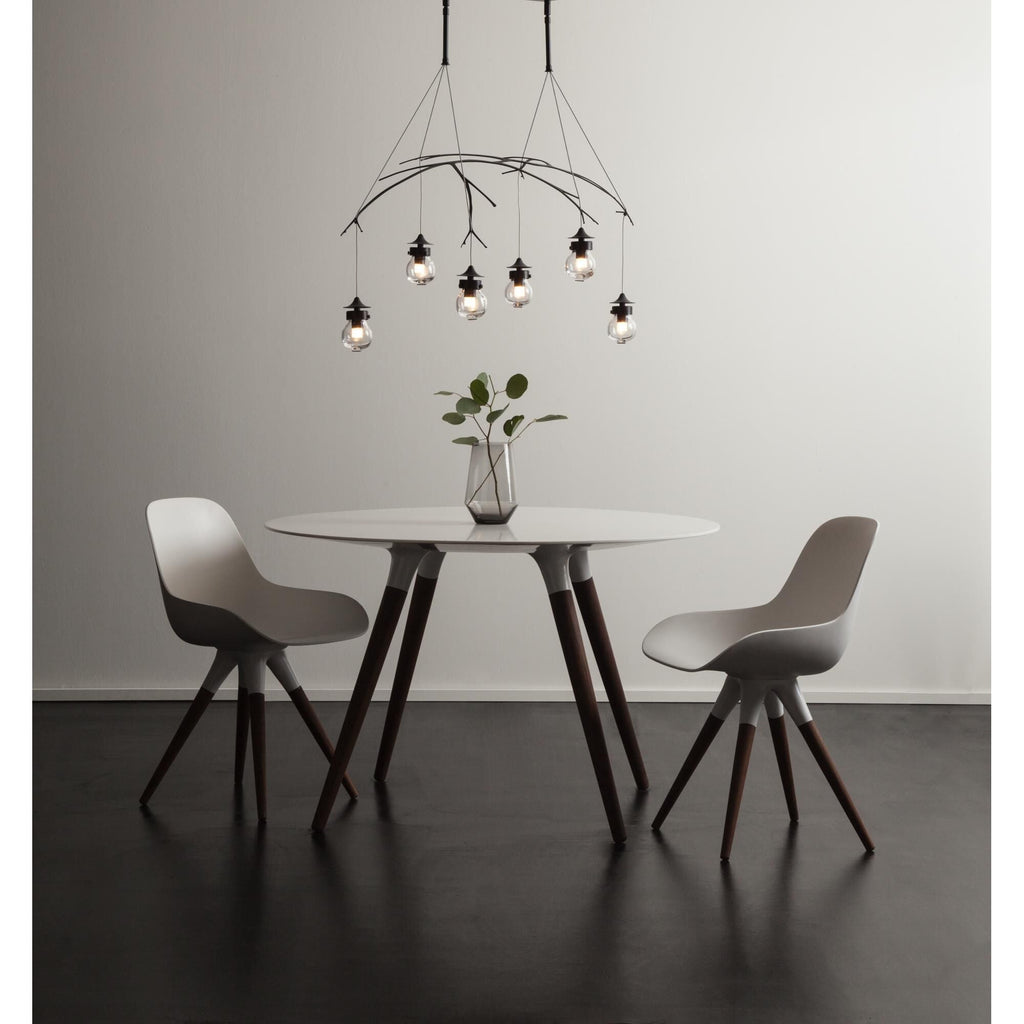 Hubbardton Forge Kiwi 36 Inch 6 Light Linear Suspension Light Cp18042