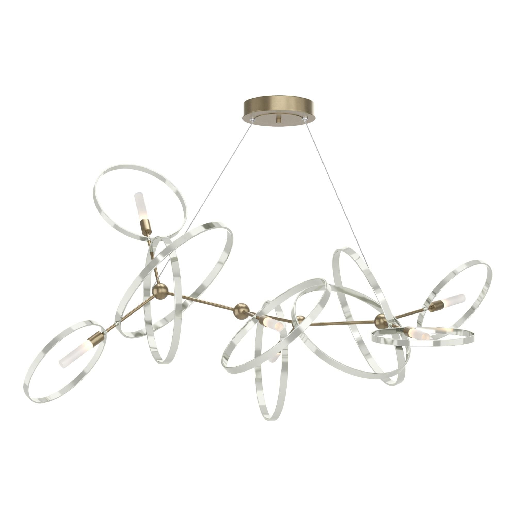 Hubbardton Forge Celesse 59 Inch 6 Light Linear Suspension Light Cp18772