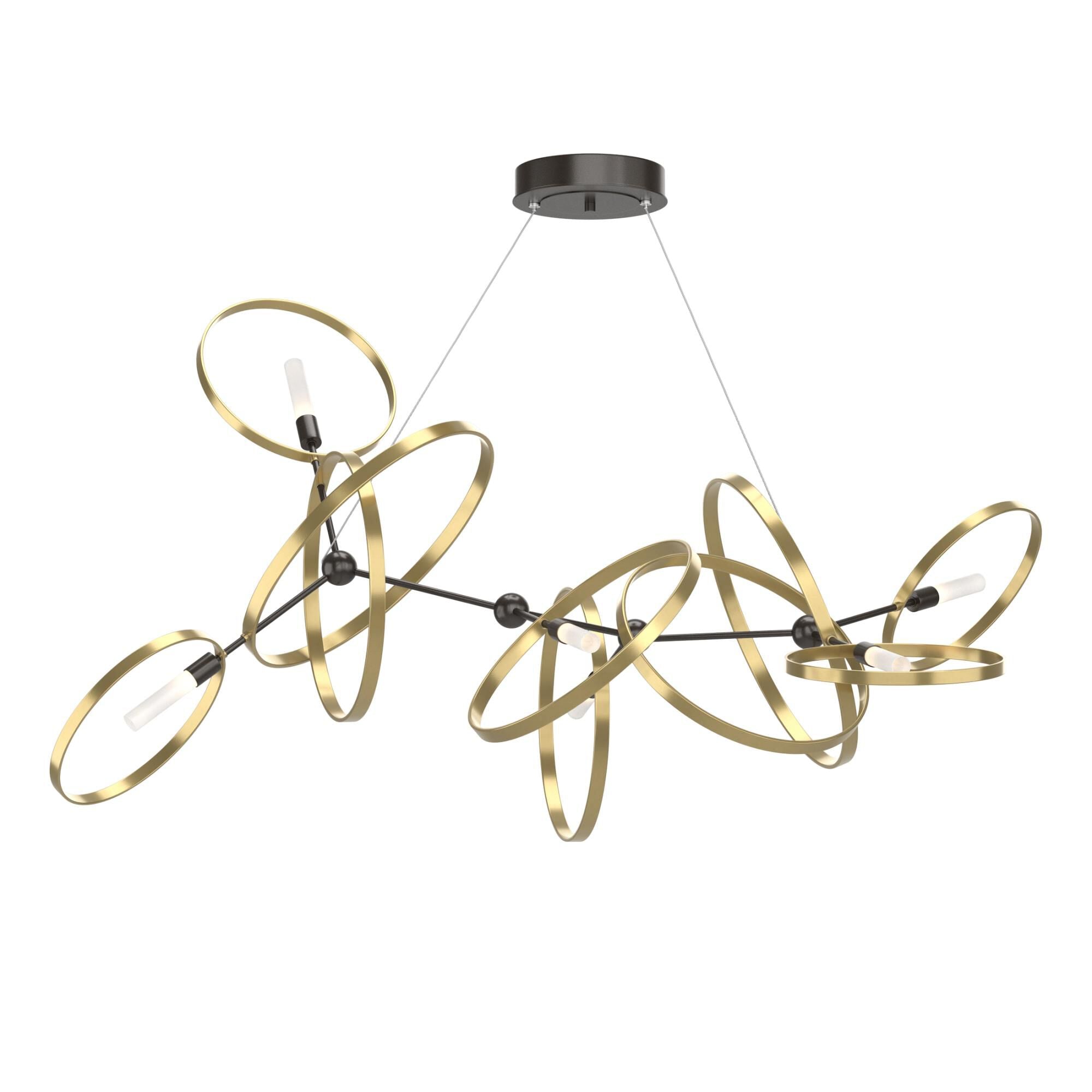 Hubbardton Forge Celesse 59 Inch 6 Light Linear Suspension Light Cp18772
