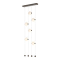 Hubbardton Forge Abacus 22 Inch 6 Light Led Linear Suspension Light Cp420791