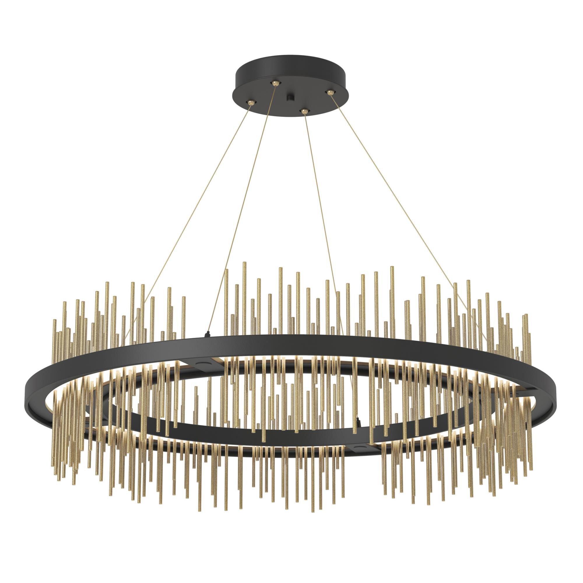 Hubbardton Forge Gossamer 38 Inch Led Chandelier Cp421412