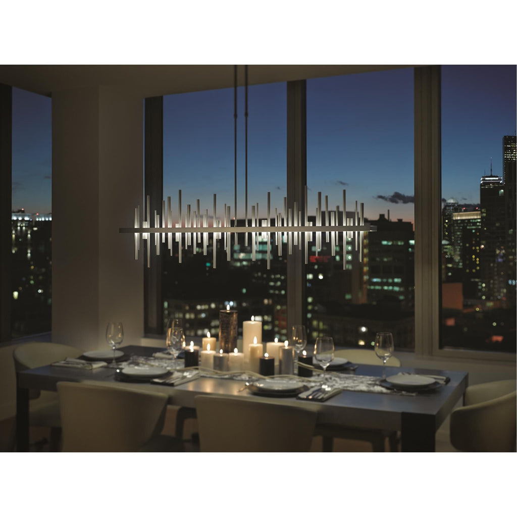 Hubbardton Forge Cityscape 51 Inch Led Linear Suspension Light Cp18946