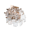 Hubbardton Forge Fusion 18 Inch 5 Light Semi Flush Mount Cp784133