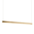 Hubbardton Forge Fold 44 Inch Led Linear Suspension Light Cp784129