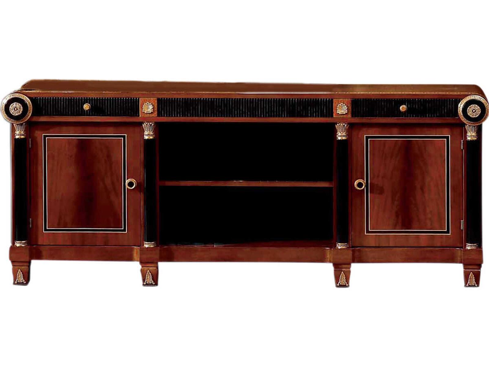 E-10 75-Inch Solid Wood Media Console