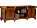E-10 75-Inch Solid Wood Media Console in Walnut and Cream