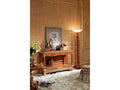 E-62 Rectangular Wood Console Table Walnut Color