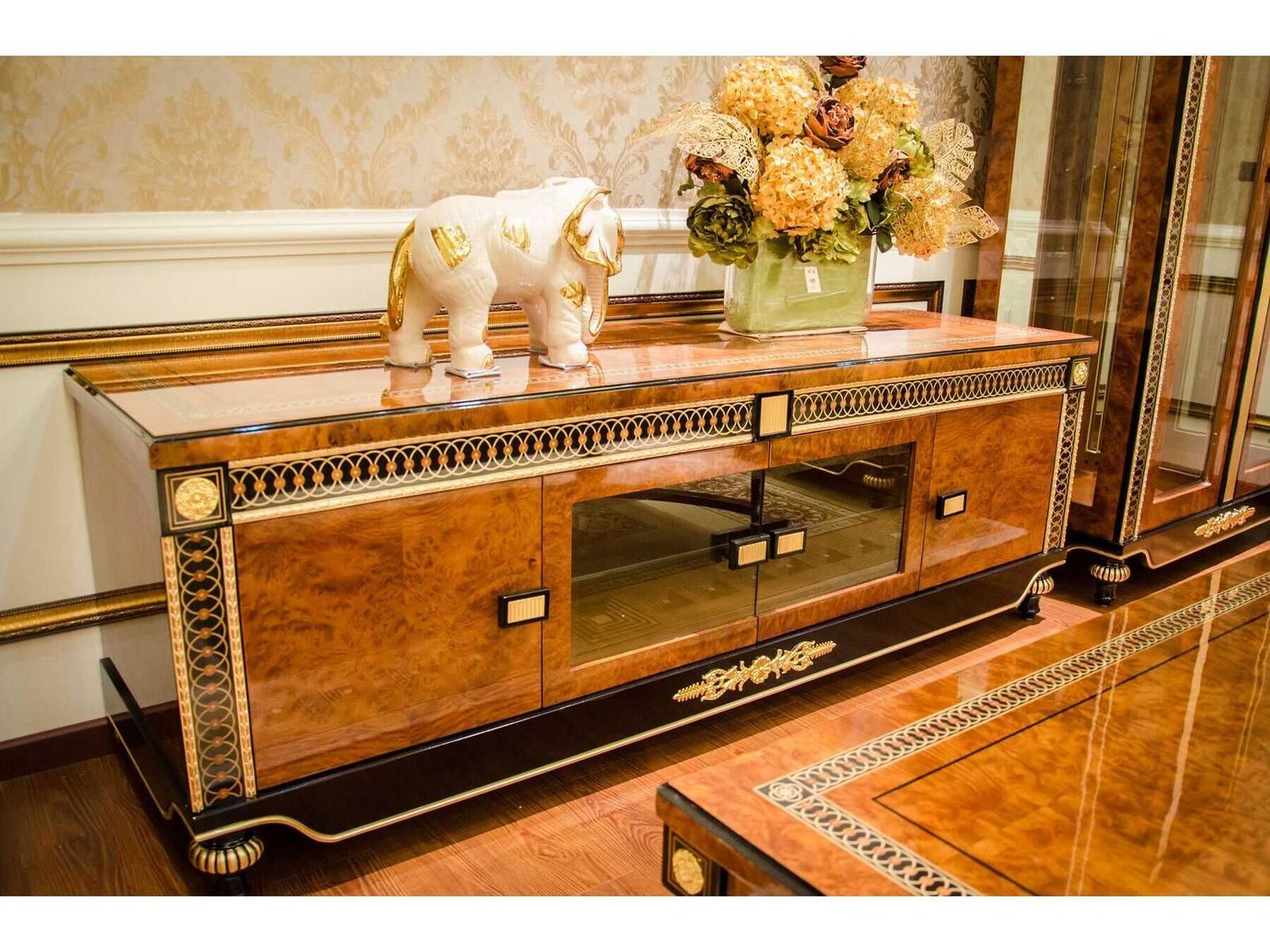 E-69 79-Inch Solid Wood Media Console