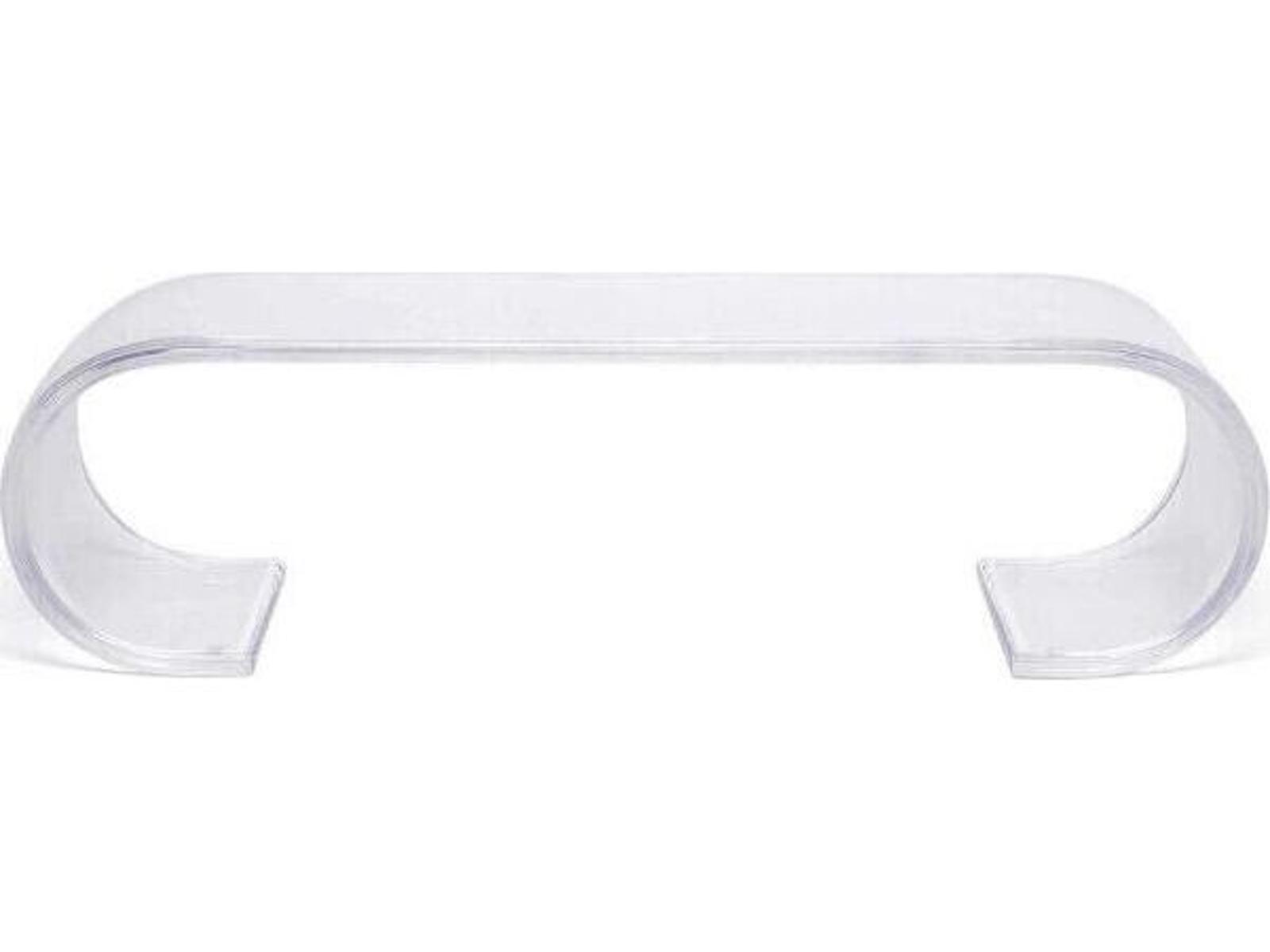 Chelsea Rectangular Acrylic Clear Coffee Table