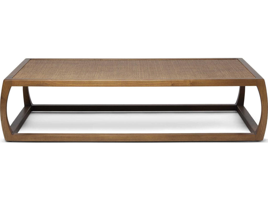 Wandsworth Rectangular Wood Coffee Table in Pecan
