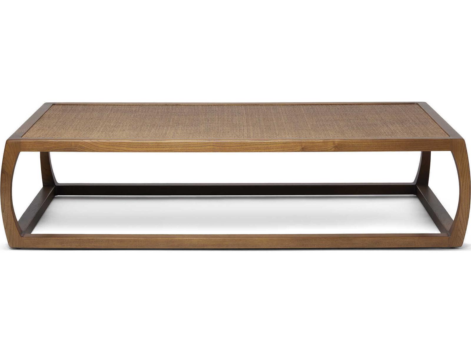 Wandsworth Rectangular Wood Coffee Table in Pecan