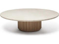 Laurel Round Marble Coffee Table