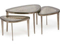 Jan Glass Twilight Bronze 3-Piece Bunching Coffee Table Set
