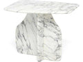 Celine Free Form Marble End Table Arabescato