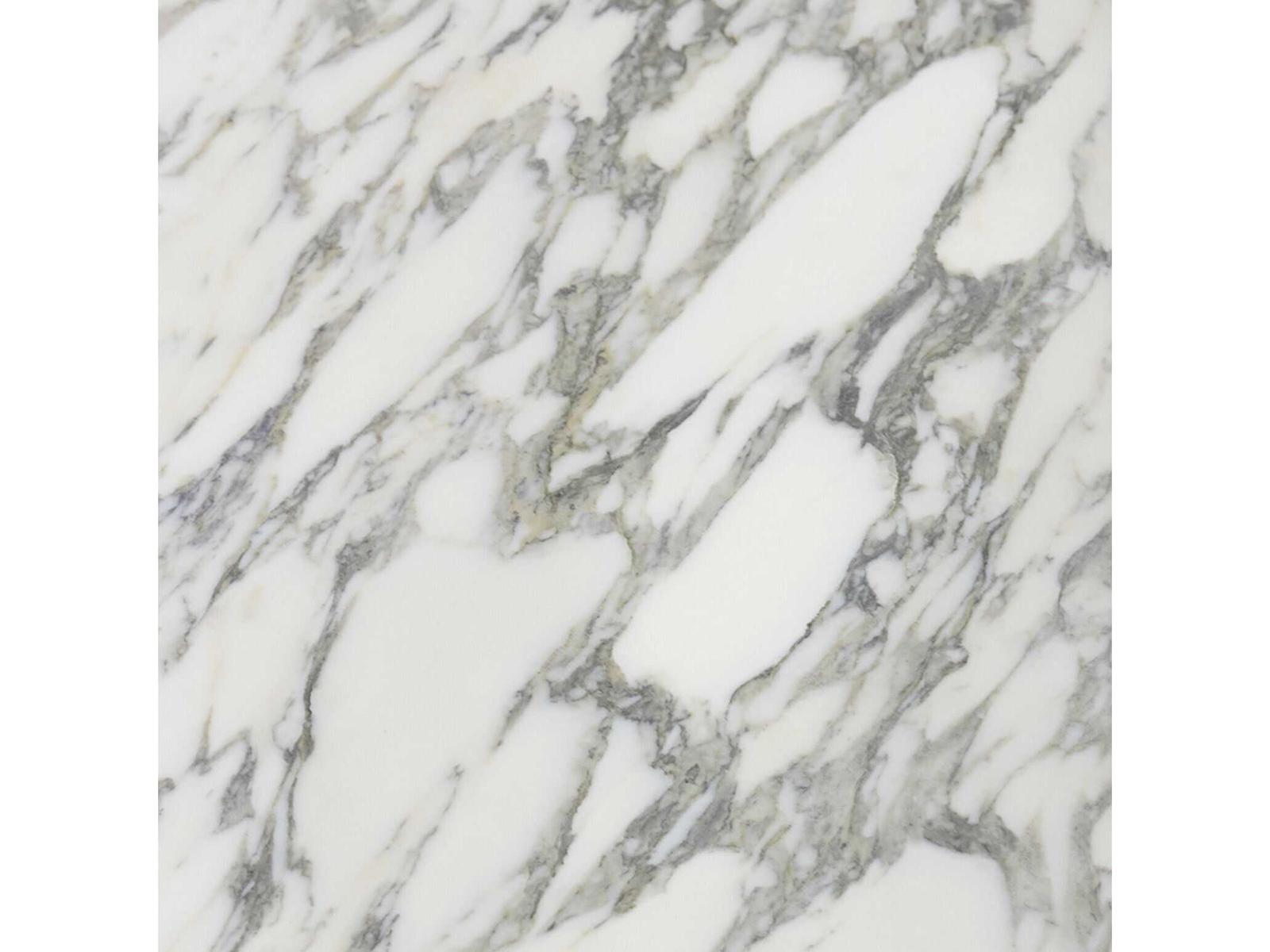 Celine Free Form Marble End Table Arabescato