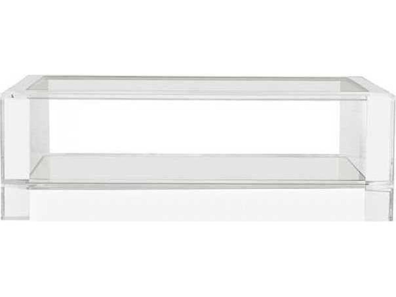 Surrey Rectangular Coffee Table Acrylic and Glass