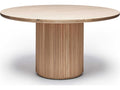 Laurel 60-Inch Round Dining Table in Saddle Oak
