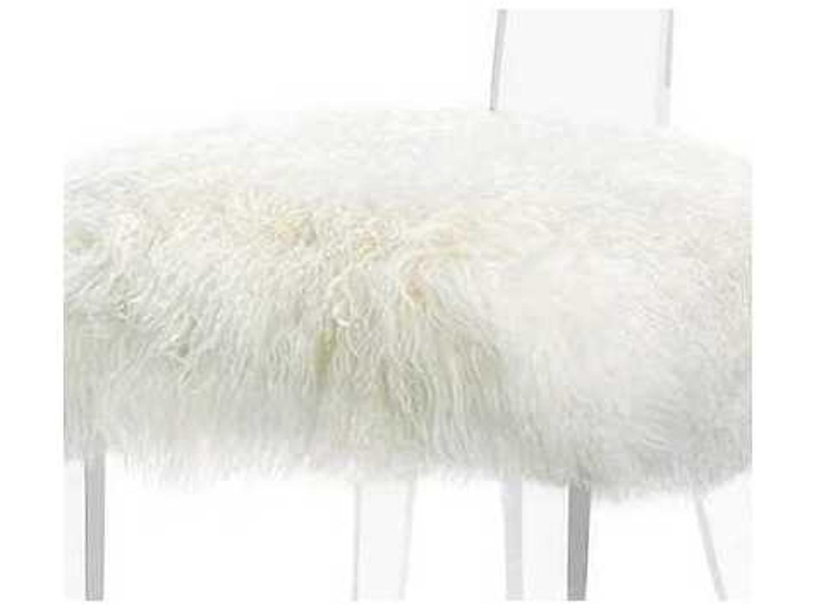 Tristan Clear Leather Accent Chair