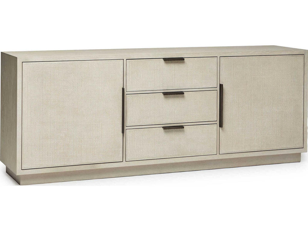 Holmes 84 Inch Oak Wood Sideboard in Cliffside Vintage Bronze