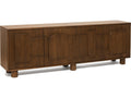 August 90-Inch Walnut Wood Classic Credenza