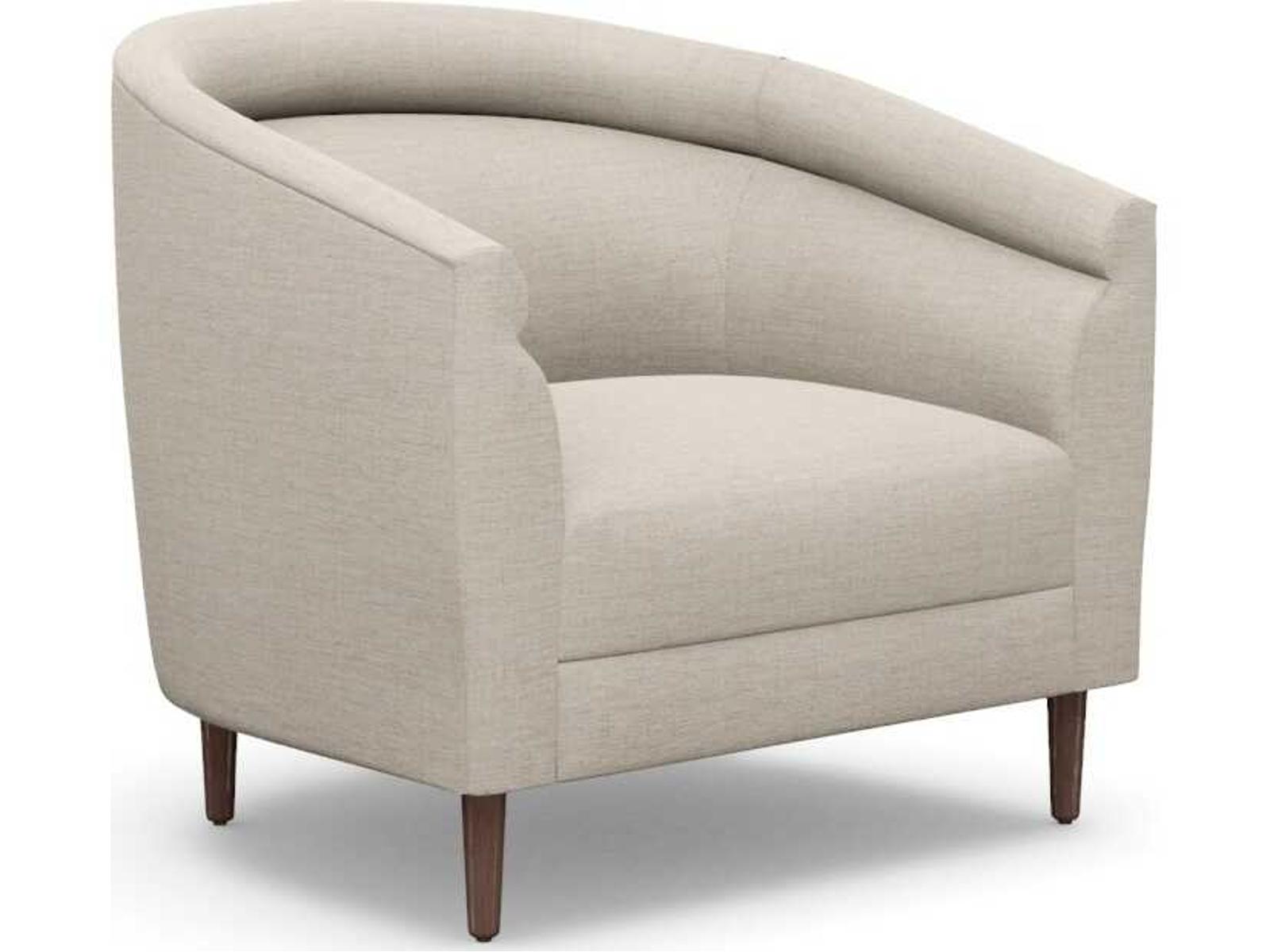 Capri Accent Chair in Beige Fabric