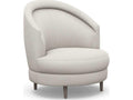Capri Swivel Accent Chair in Cream