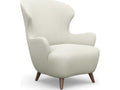 Ollie White Wingback Accent Chair