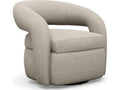 Targa Swivel Beige Accent Chair