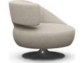 Isabella Swivel Beige Accent Chair