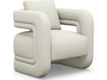Scillia Accent Chair in Cream Bay Crest Fabric