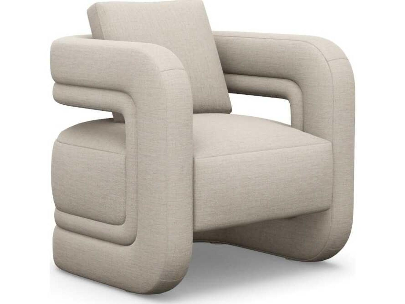 Scillia Modern & Contemporary Accent Chair in Bluff Canyon Weave