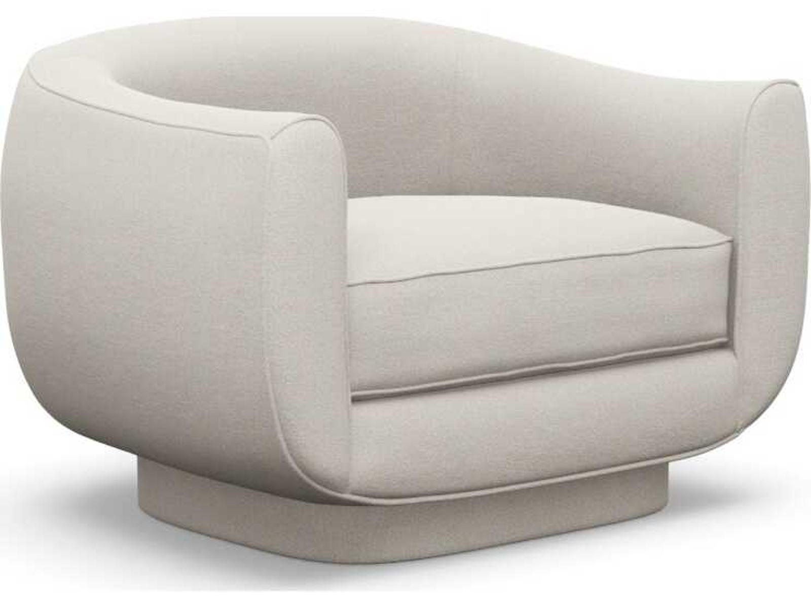 Spectrum Swivel Cream Accent Chair